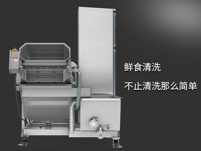 高質(zhì)蔬菜清洗機(jī)，氣泡清洗，清洗800kg/小時(shí)
